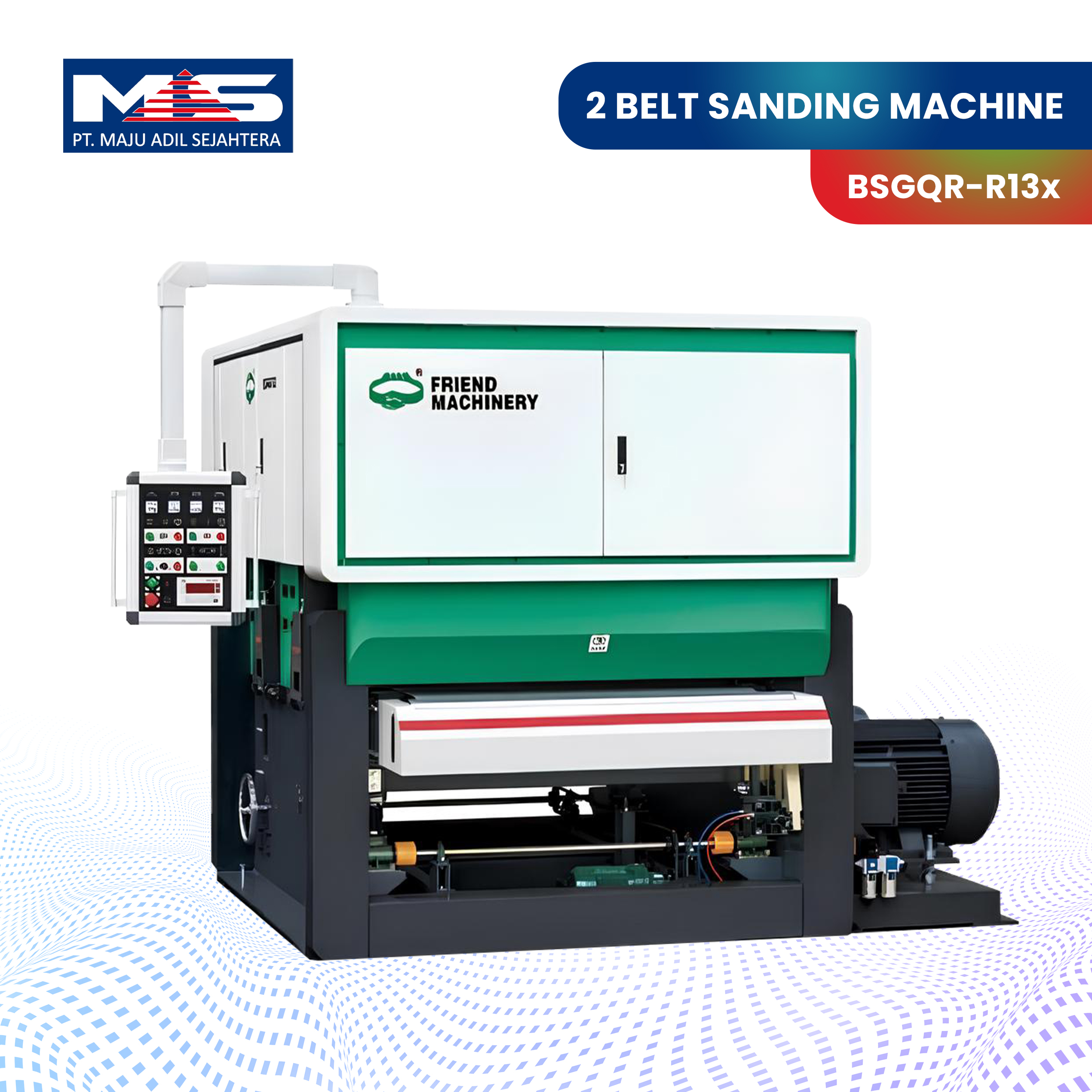 2 Belt Sanding Machine